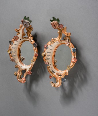 Pair of Rococo-mirrors
