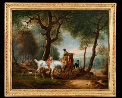 Edouard Swebach - hunting scenes