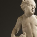 Putto with a dog & Putto with a beaker 